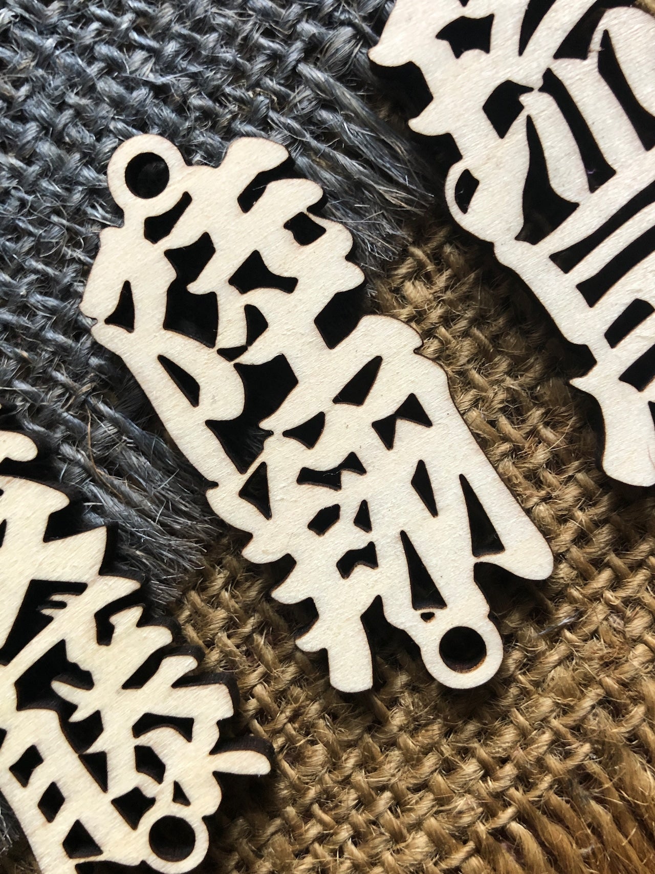 千代掛け 木製ネームプレート 祭り 漢字 ひらがな(Mサイズ)